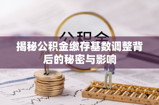 泰宁揭秘公积金缴存基数调整背后的秘密与影响