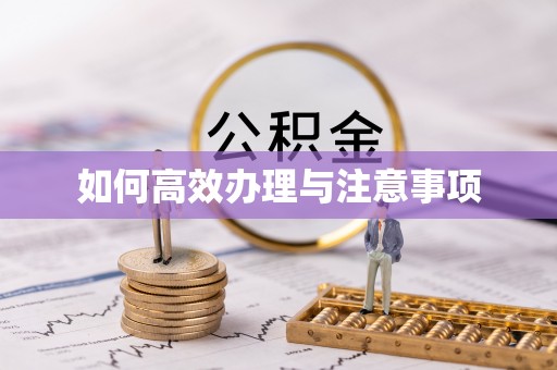 泰宁如何高效办理与注意事项