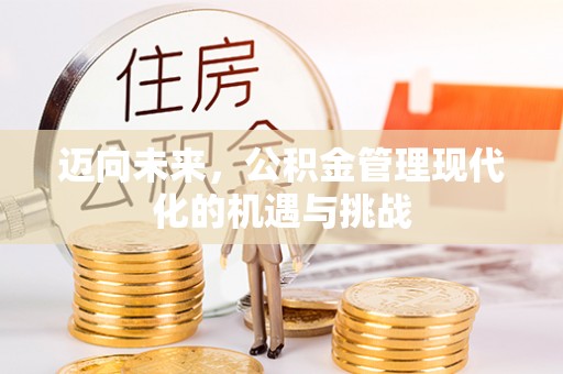 泰宁迈向未来，公积金管理现代化的机遇与挑战