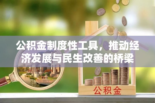 泰宁公积金制度性工具，推动经济发展与民生改善的桥梁