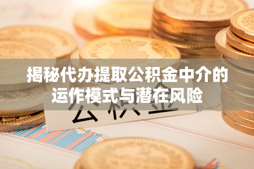 泰宁揭秘代办提取公积金中介的运作模式与潜在风险