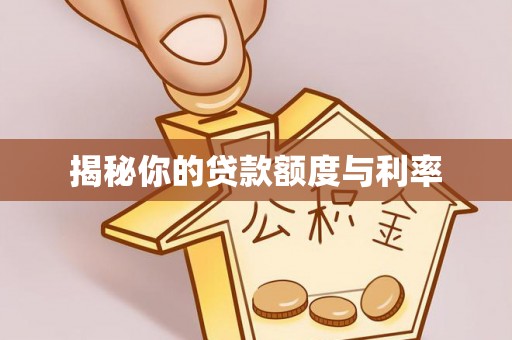 泰宁揭秘你的贷款额度与利率