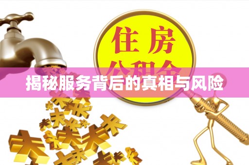 泰宁揭秘服务背后的真相与风险