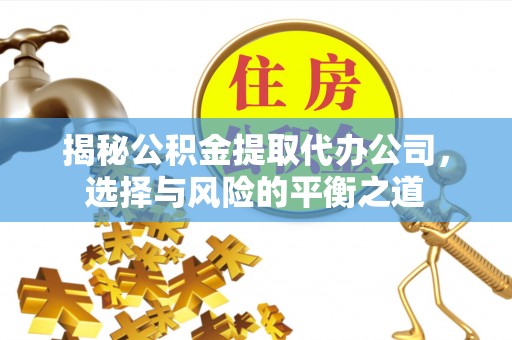 泰宁揭秘公积金提取代办公司，选择与风险的平衡之道
