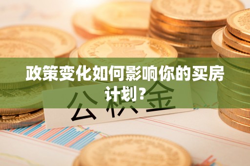 泰宁政策变化如何影响你的买房计划？