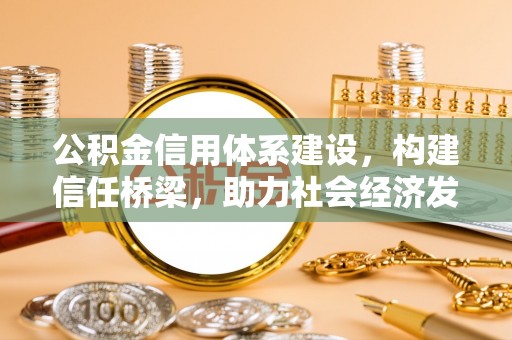 泰宁公积金信用体系建设，构建信任桥梁，助力社会经济发展